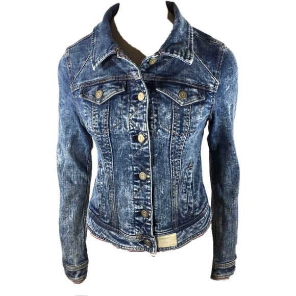Pilcro and the Letterpress Jackets & Blazers - Anthropologie Pilcro Jean Denim Jacket XS